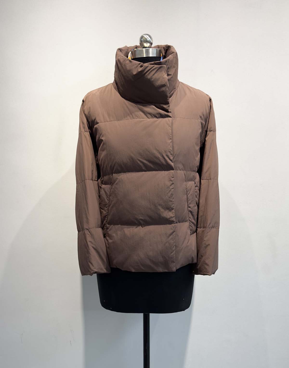 Ultra-light Soft Stand Collar PCT Duck Down Jacket-06